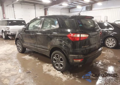 2022 Ford Ecosport S z USA, uszkodzony, nr VIN MAJ6S3FL3NC467948